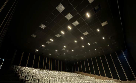 Auditorio con Plafon Buima IPP Plafones CDMX